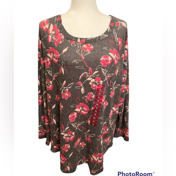 peace & pearls Tops - PEACE & PEARLS brand waffle knit tunic. NWT. Size XL.